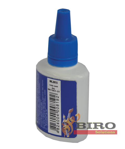 Vopsea pentru ștampilă 30 ml pe baza de apa, albastră BUROMAX